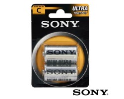 Elem Sony SUM2 R14, C-R14 baby Carbon Zinc - 1,5V - 2 db/csomag